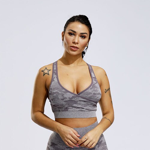 Camo Sport Bra
